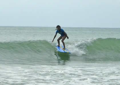   Surf lessons