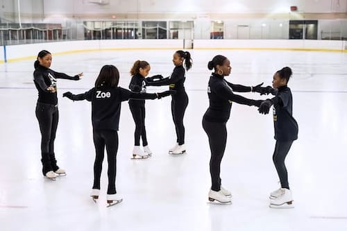 Anaheim  California ice skating lessons